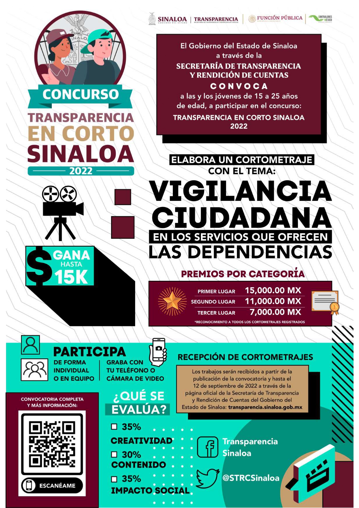 Transparencia en corto  Sinaloa 2022